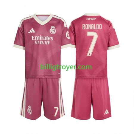 Billige Fotballdrakter Real Madrid Cristiano Ronaldo 7 Barn Tredjedraktsett 2026/27 Kortermet